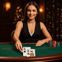 Wazamba - Jeu de table Blackjack en direct - Casino avec croupier réel