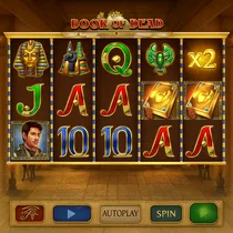 Wazamba - Book of Dead Slot Game - Play'n GO